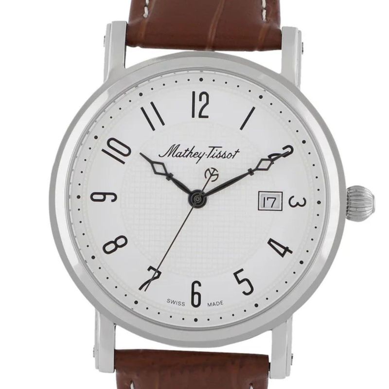 MATHEY TISSOT - Reloj Mathey-Tissot City Hombre Cuero Cuarzo HB611251AG