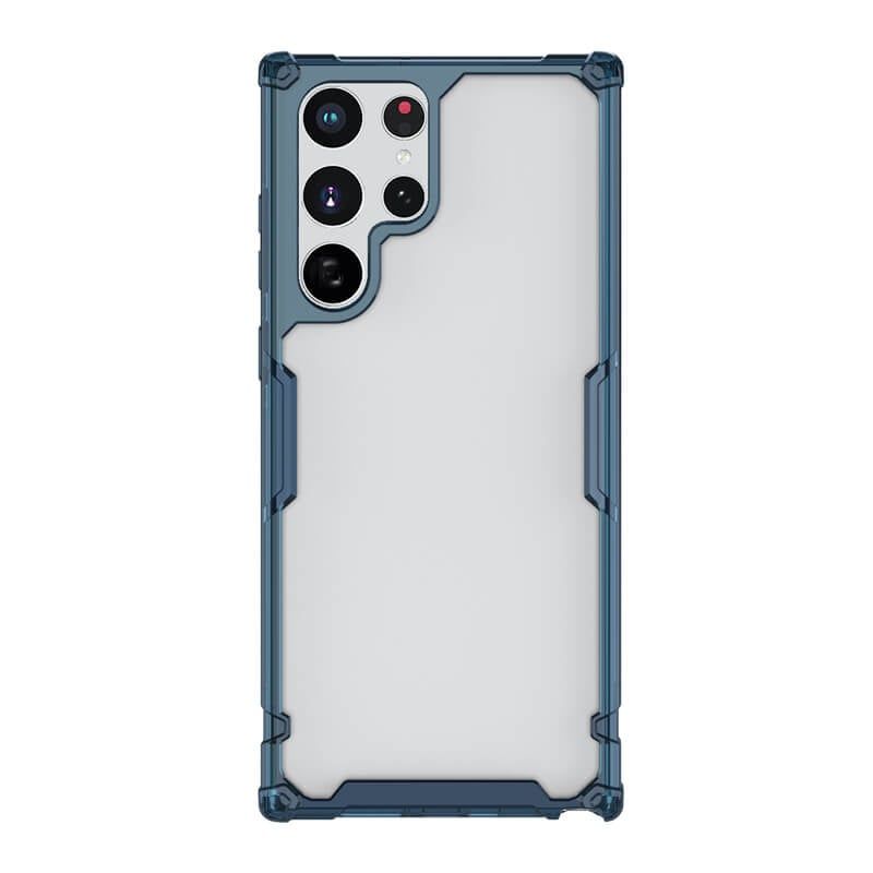NILLKIN - Carcasa Nature TPU Pro Para Samsung S22 Ultra-Borde Azul