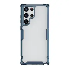 NILLKIN - Carcasa Nature TPU Pro Para Samsung S22 Ultra-Borde Azul
