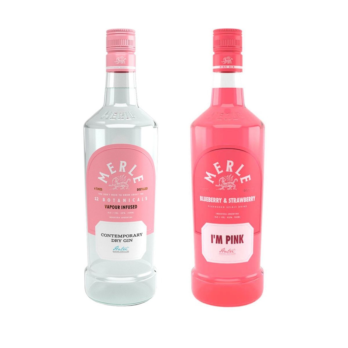 GENERICO - Pack Gin Merle: I'M Pink + Contemporary Dry