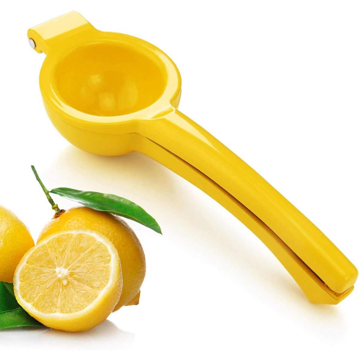 GENERICO - Exprimidor manual amarillo de cítricos.