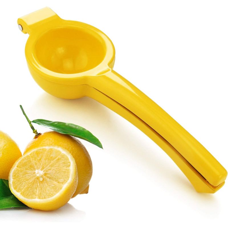 GENERICO - Exprimidor manual amarillo de cítricos