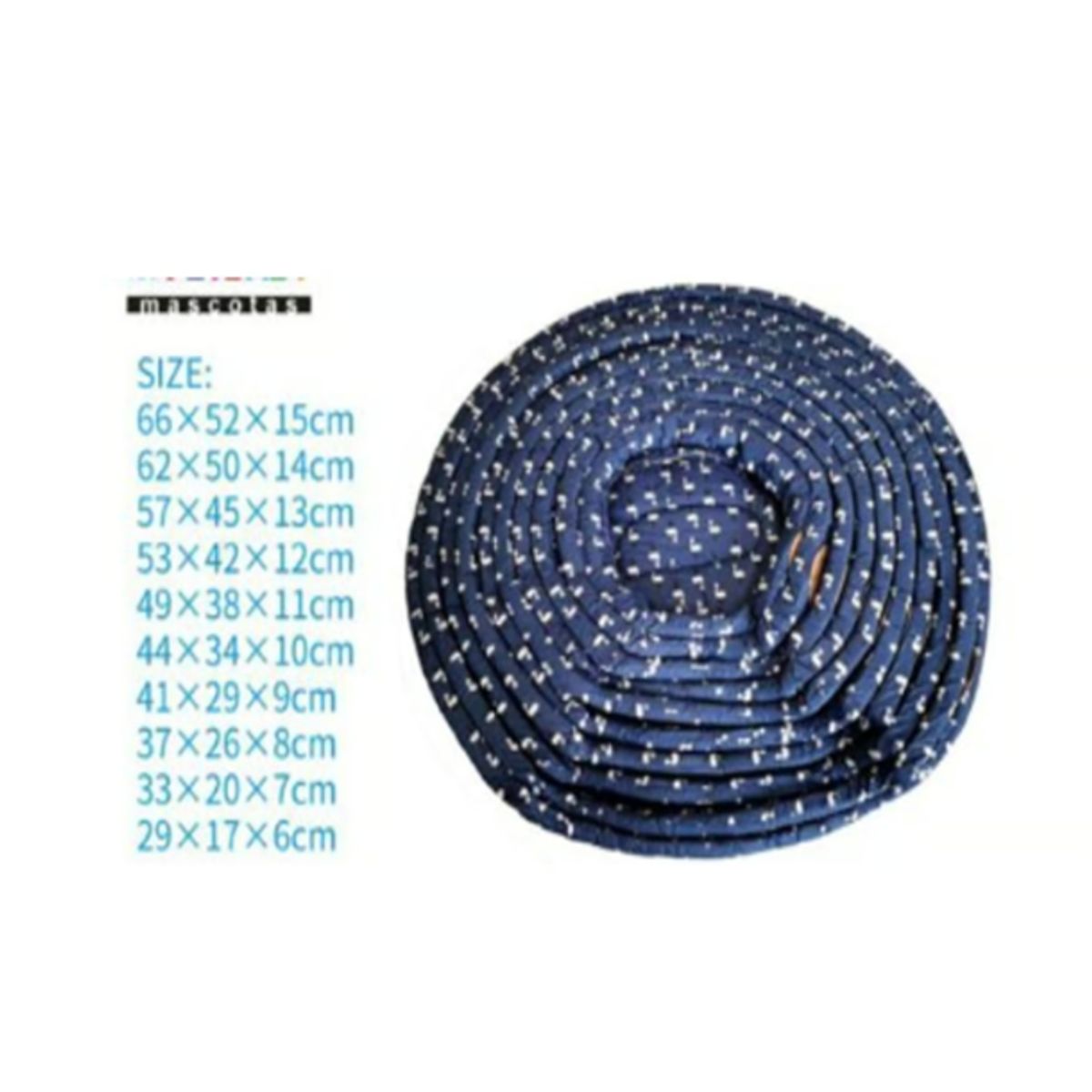 GENERICO - Colchoneta Cama Para Mascotas Diseño