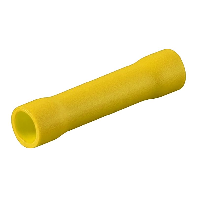 GENERICO - Terminal Manguito Aislado 12-10 AWG Amarillo (Bolsa 100 Unidades)