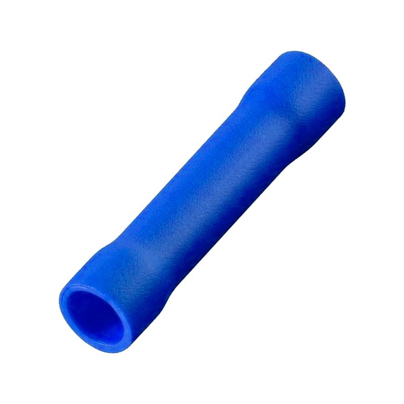 GENERICO - Terminal Manguito Aislado 16-14 AWG Azul (Bolsa 100 Unidades)