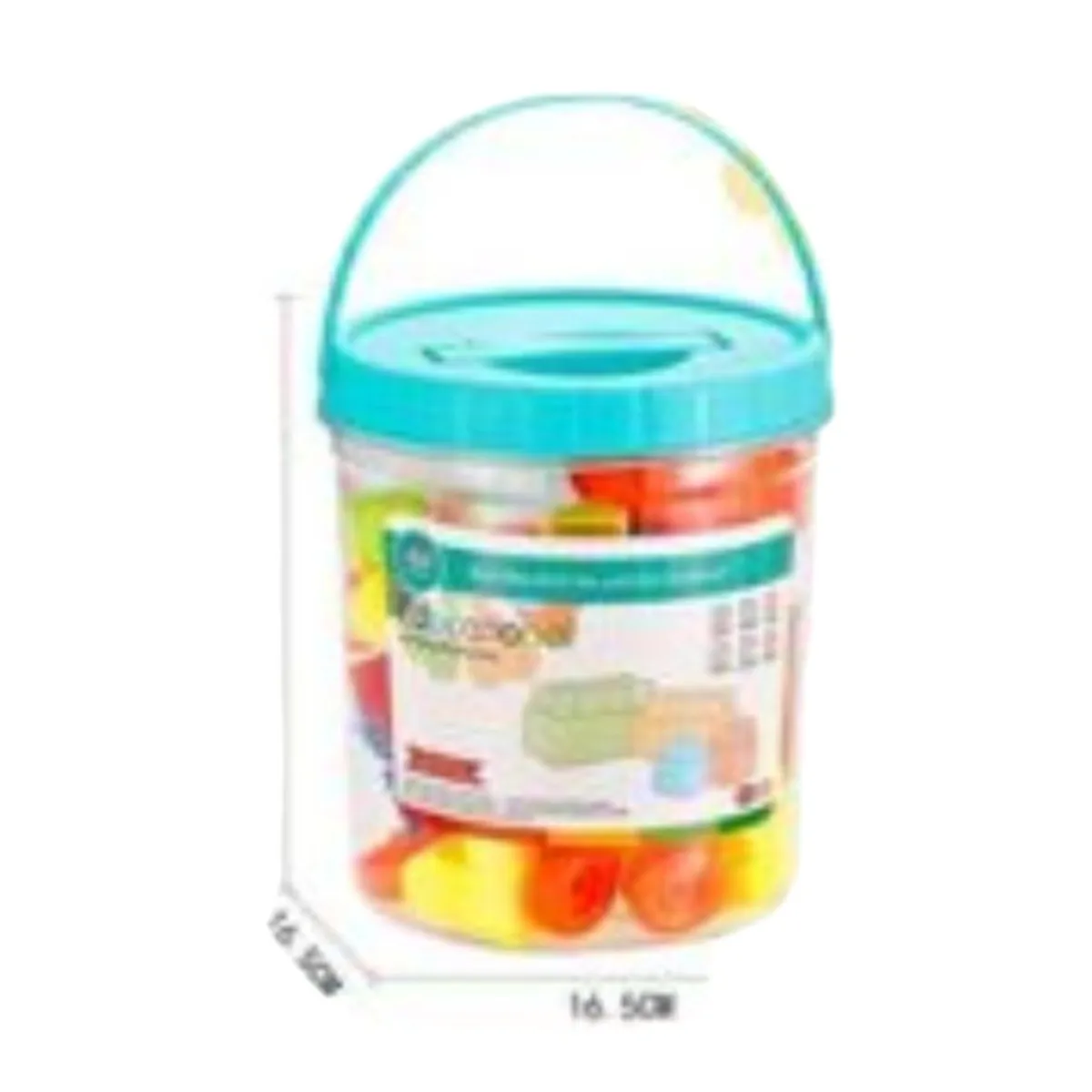 GENERICO - Lego Set Bloques De Construcción Armables Juego Niños balde