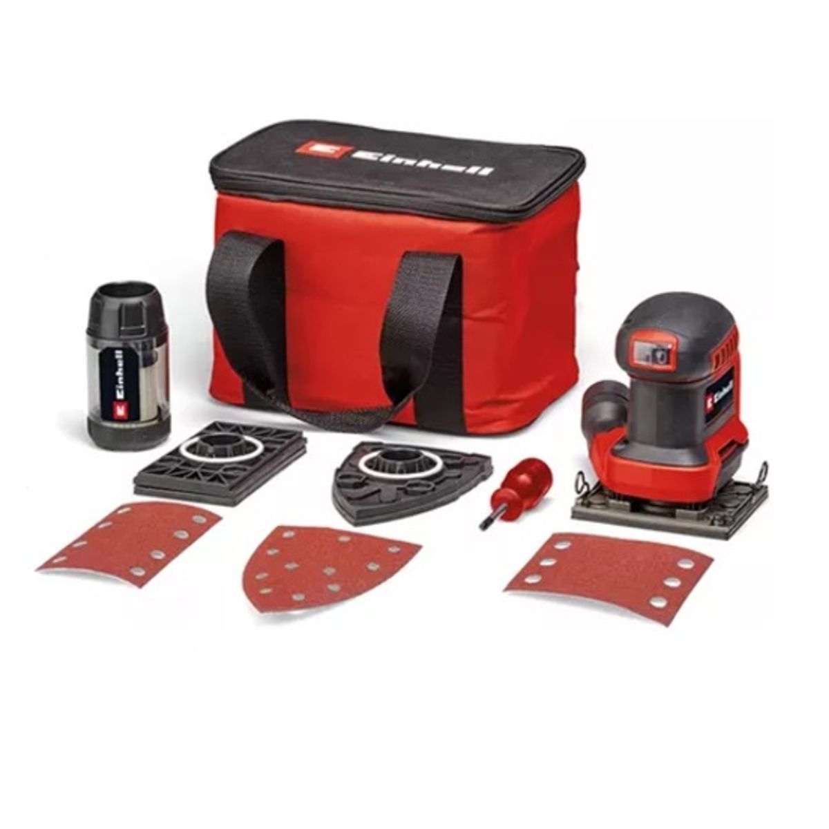 EINHELL - Lijadora Orbital 18v Te-os 18113 3x Li Sin Bateria