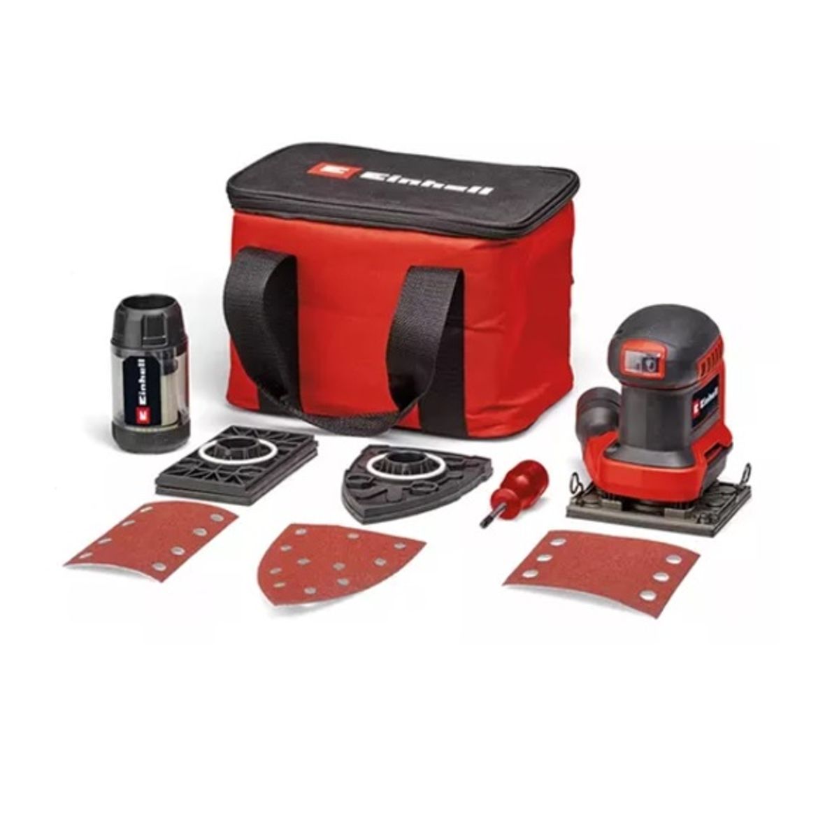 EINHELL - Lijadora Orbital 18v Te-os 18113 3x Li Sin Bateria