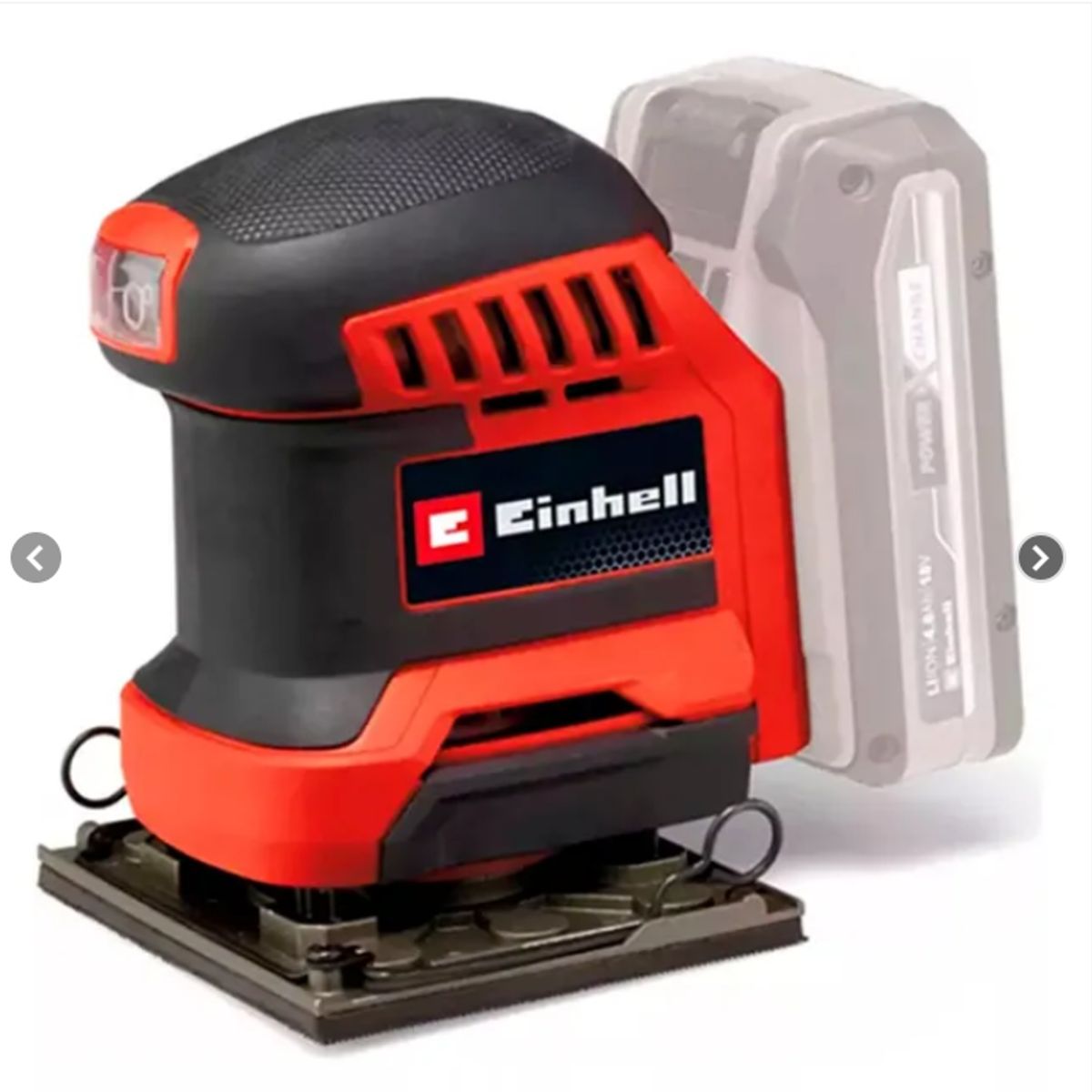 EINHELL - Lijadora Orbital 18v Te-os 18113 3x Li Sin Bateria