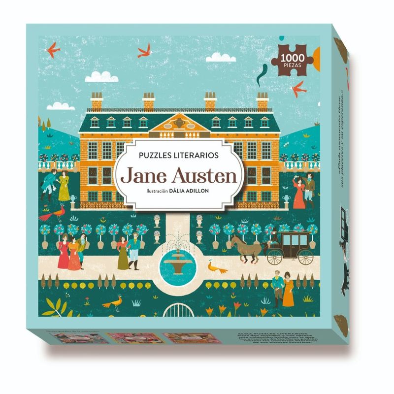 HITWAY MUSIC - PUZZLE JANE AUSTEN TAPA DURA - JANE AUSTEN - LIBRO