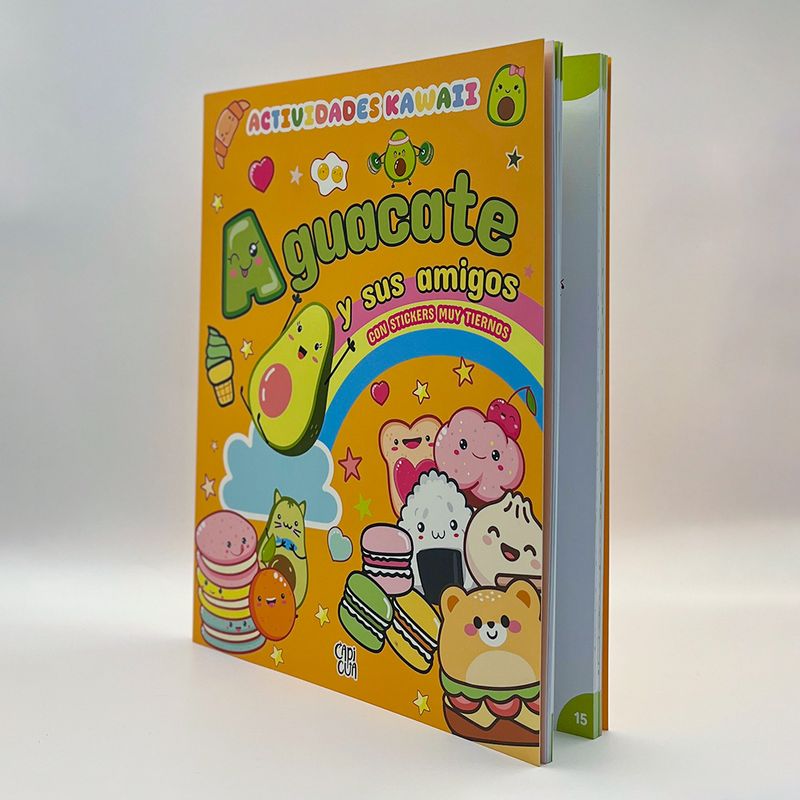 HITWAY MUSIC - ACTIVIDADES KAWAI - AGUACATE Y SUS AMIGOS TAPA RÚSTICA - ANÓNIMO - LIBRO