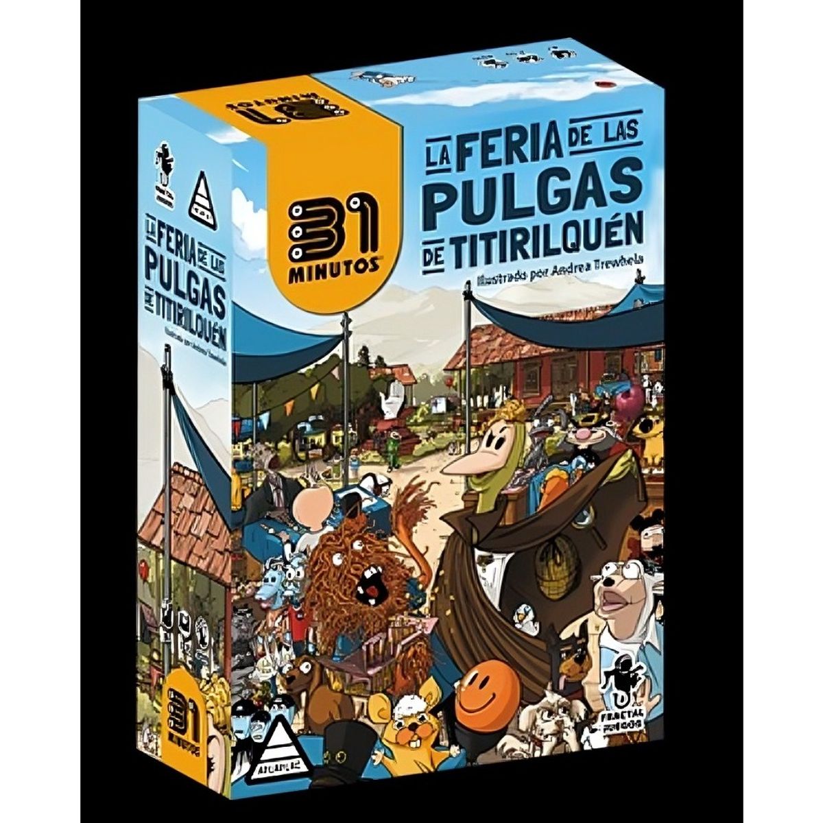 TOP10BOOKS - JUEGO La Feria De Las Pulgas De Titirilquén
