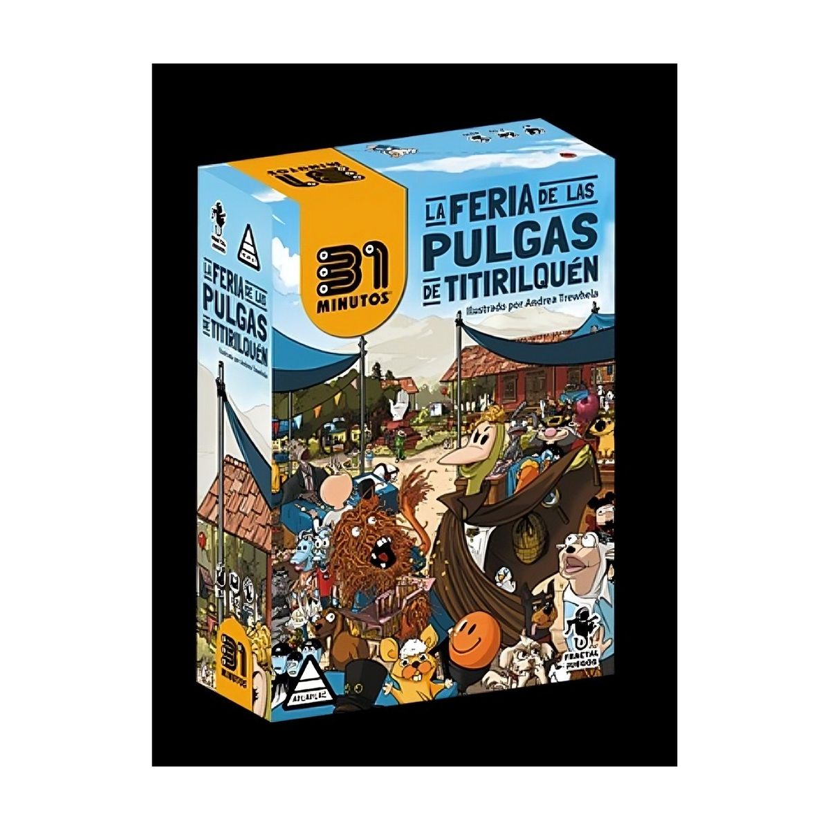 TOP10BOOKS - JUEGO La Feria De Las Pulgas De Titirilquén