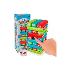 GENERICO - Jenga Multicolor Didáctico