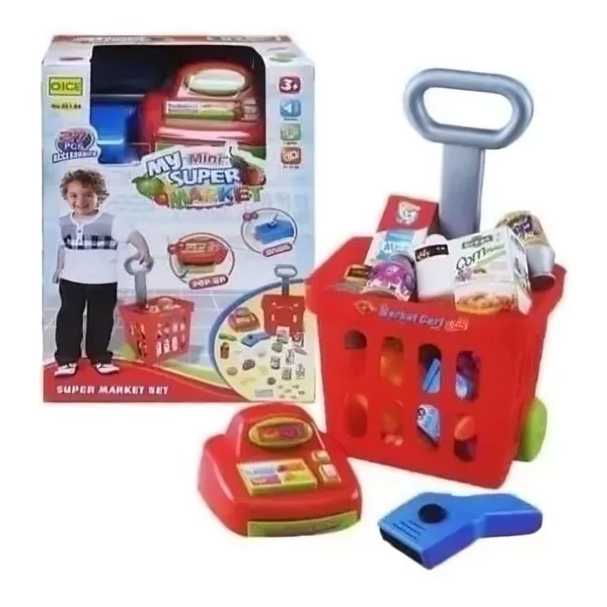 OEM - Carrito de compras para niños pequeños Mini Market