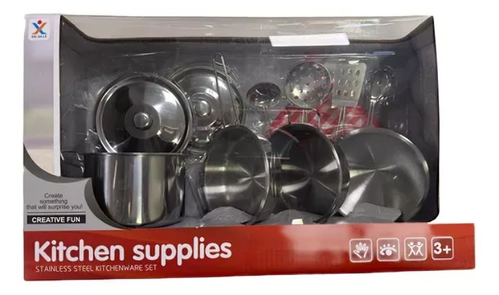 Set de Utensilios de Cocina en Metal
