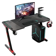 GTC - Escritorio Gamer - GTA-002 - Con Iluminación Led - Apoya vasos