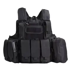GENERICO - Chaleco Tactico Ciras Militar Airsoft Paintball Seguridad