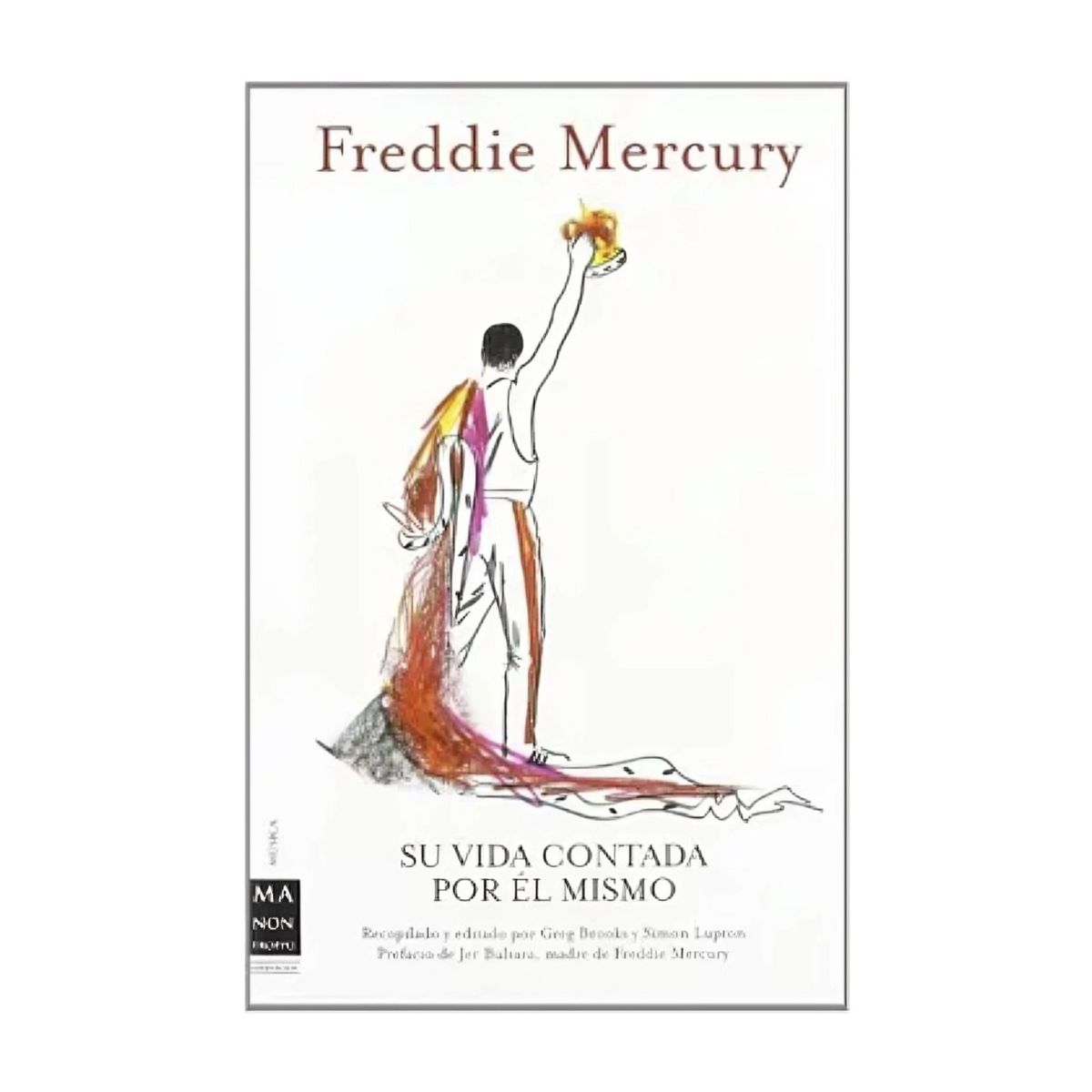 TOP10BOOKS - LIBRO Freddie Mercury - G. Brooks y S. Lupton (editores)