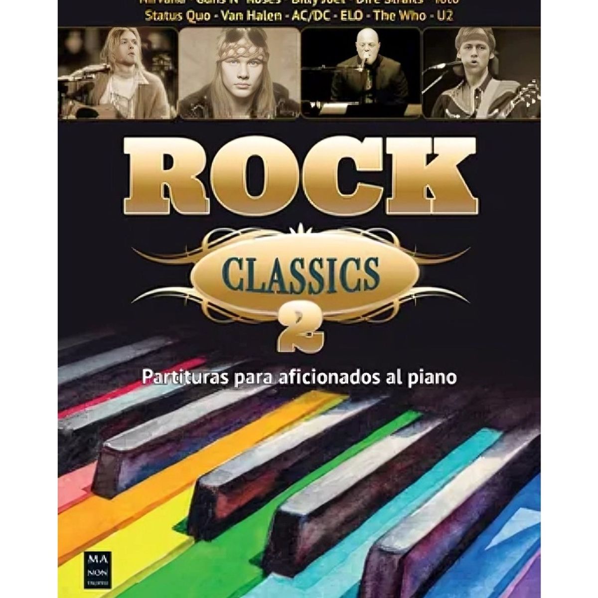 TOP10BOOKS - LIBRO Rock Classics 2 (partituras)