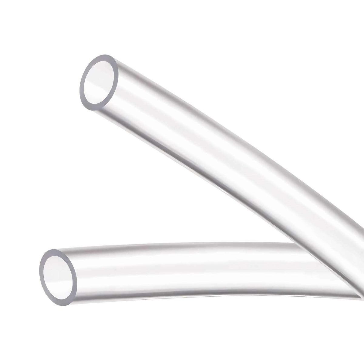 GEN - Manguera Transparente Clear 4mm 1 Metro Traslucida - Blanco