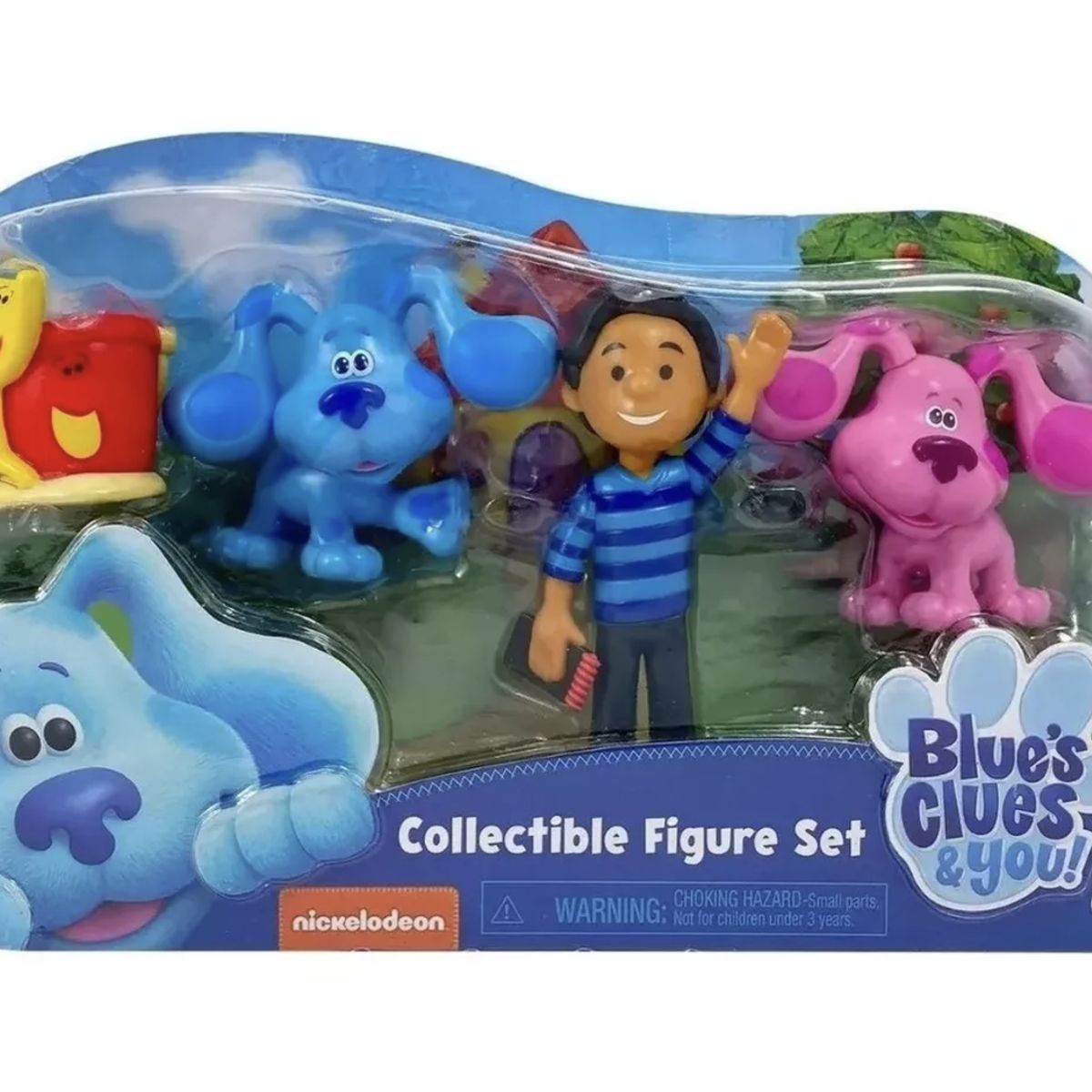NICKELODEON - Set 4 Figuras - Pistas De Blue - Magenta Josh