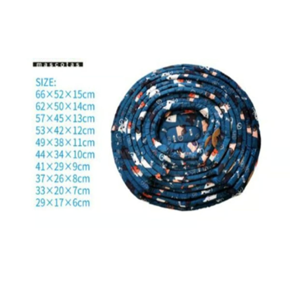 GENERICO - Colchoneta Cama Para Mascotas Diseño