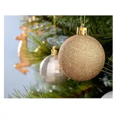 GENERICO - Pack X12 Bolas De Arbol De Navidad Esferas 6cm