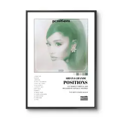 GENERICO - Cuadro decorativo Poster Ariana Grande