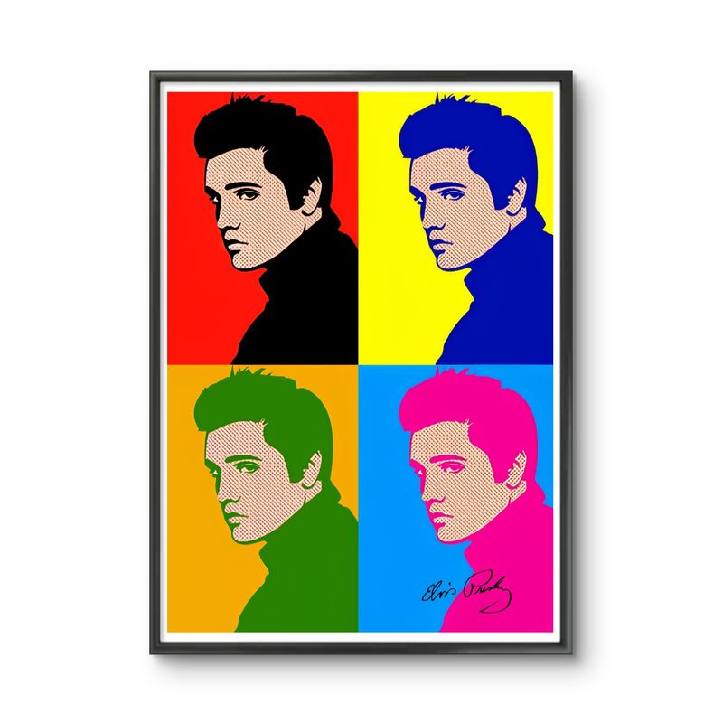 GENERICO - Cuadro decorativo Elvis Presley