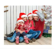 GENERICO - Pack X12 Gorro Viejo Pascuero Gorro Navideños