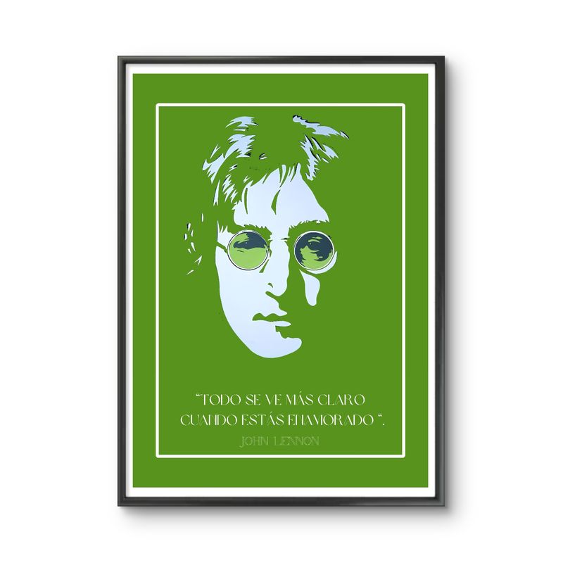 GENERICO - Cuadro decorativo John Lennon