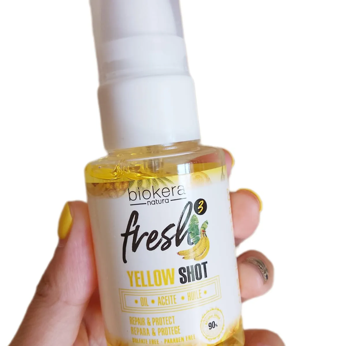 SALERM - Salerm Biokera Fresh Yellow Shot Aceite Capilar Reparador