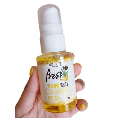 Imagen 2 del producto Biokera Fresh Yellow Shot Aceite Capilar Reparador