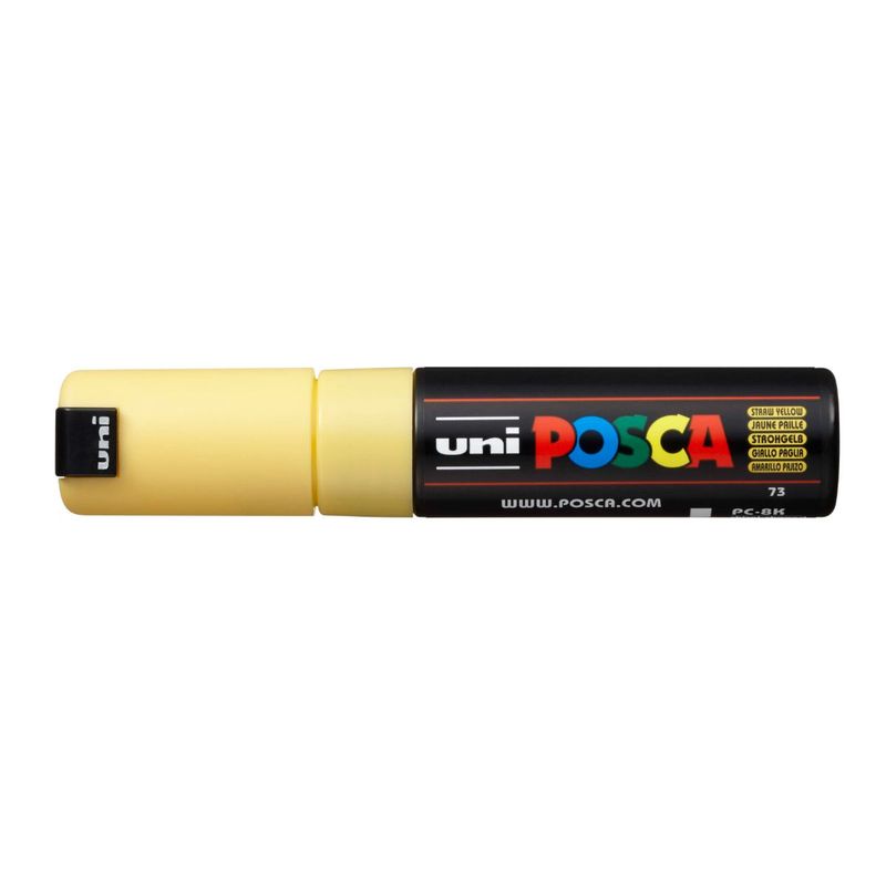 UNI POSCA - Marcador POSCA 8K Amarillo