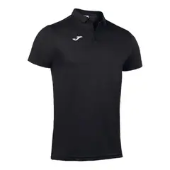 JOMA - Polera Polo Hombre Hobby Negro