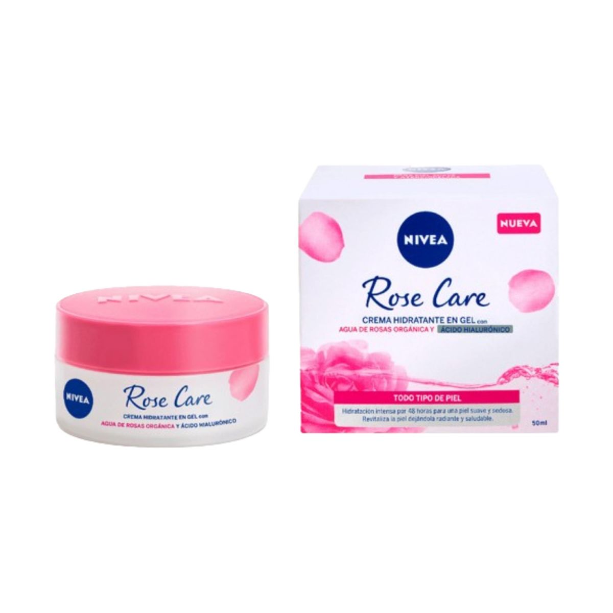 NIVEA - Rutina Facial Rose Care Nivea