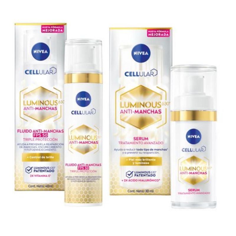 NIVEA - Rutina de Día LUMINOUS630® Anti-manchas Nivea