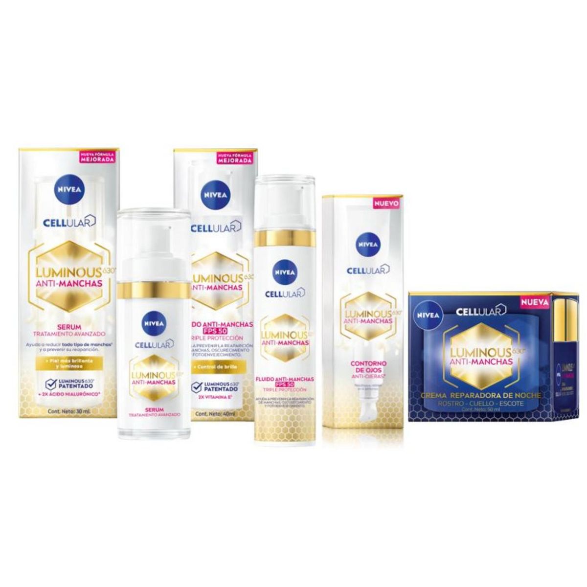 NIVEA - Rutina completa LUMINOUS630® Anti-Manchas Nivea