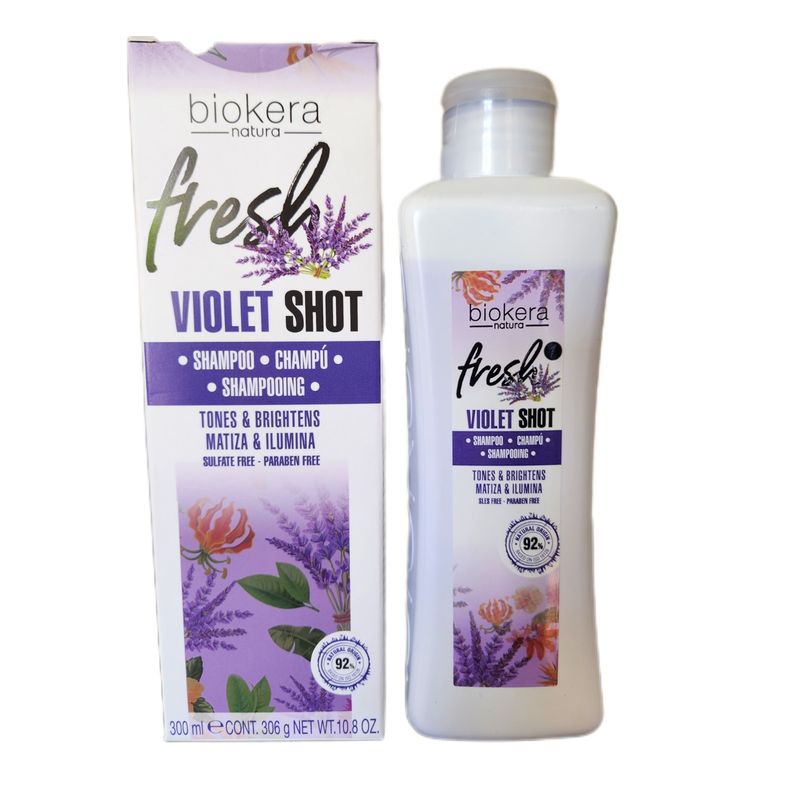 SALERM - Shampoo Matiza Rubios Violet Shot Salerm Medio 810 -300ml