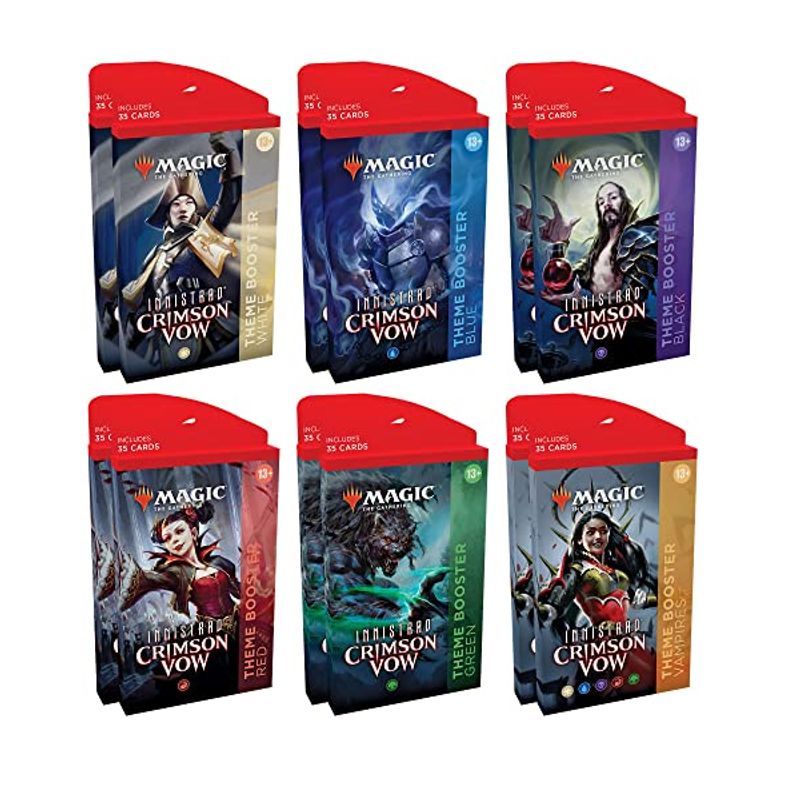 WIZARDS OF THE COAST - Magic The Gathering Innistrad Crimson Vow Theme Booster