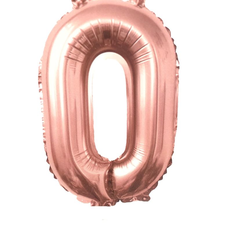 GENERICO - GLOBO METALICO 32 ROSE GOLD N 0