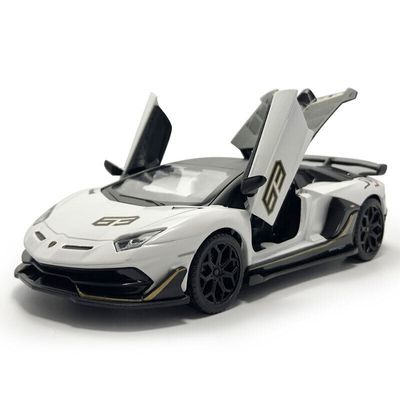 Imagen 2 del producto Autos Coleccion Lamborghini Aventador Svj 1 :43 blanco