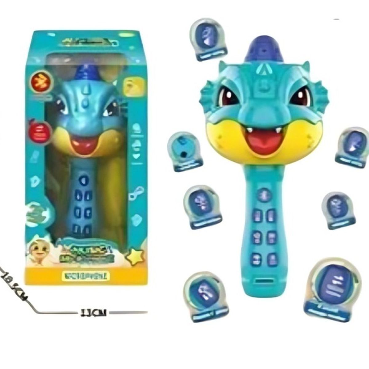 OEM - Microfono Bluetooth Parlante Dinosaurio