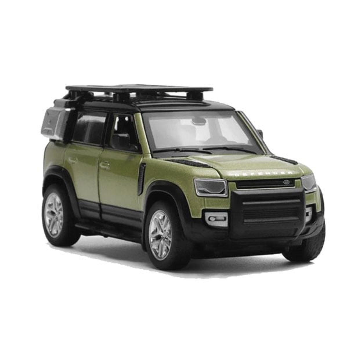 GENERICO - Auto CCA Escala 1:42 Land Rover Defender 110 Personalizable Color Verde