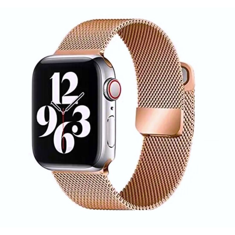 GENERICO - Correa para Apple Watch 41 40mm Malla Magnética