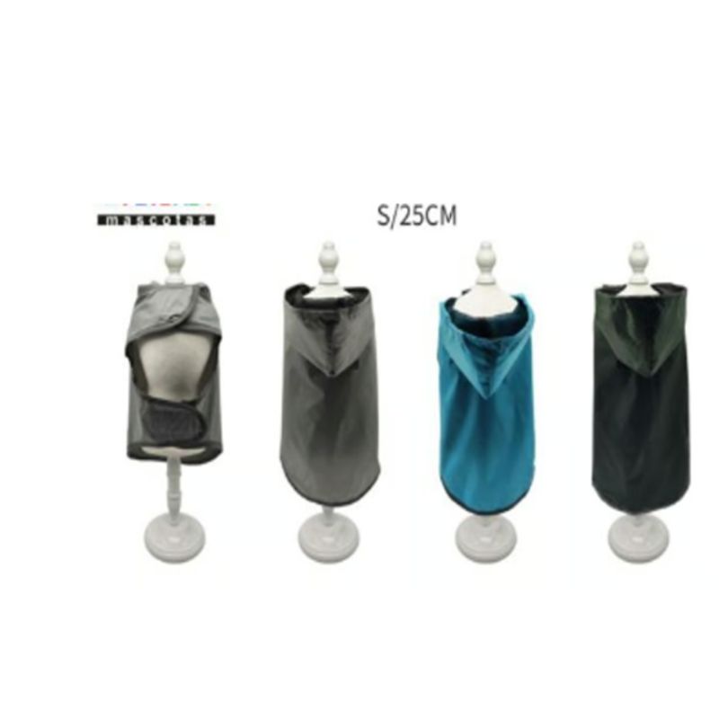 GENERICO - Ropa Para Perros Capucha Color Negro Talla S 25cm