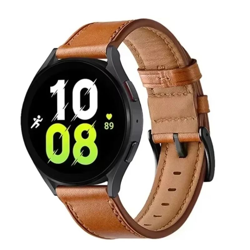 GENERICO - Correa Cuero para Galaxy Watch 6 y 5 / Galaxy Watch 3 41mm…