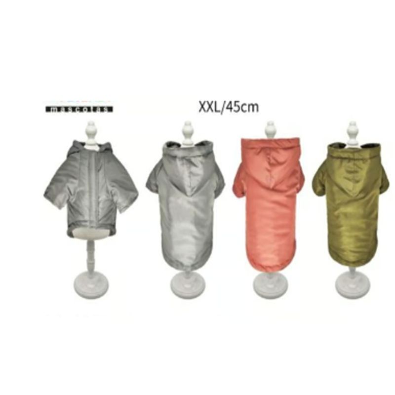 GENERICO - Ropa Para Perros Capucha Color Coral Talla XXL 45cm