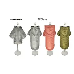 GENERICO - Ropa Para Perros Capucha Color Gris Talla M 30cm